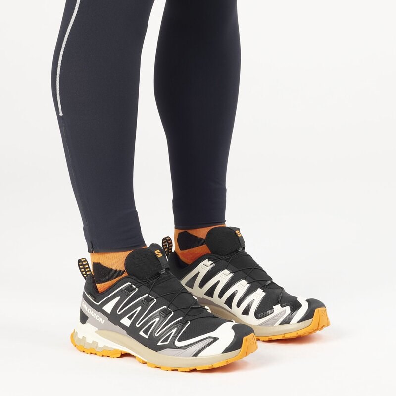 Neu Eingetroffen Salomon Herren Trailrunningschuhe SHOES XA PRO 3D V9 GTX - Schwarz/Vanilleeis/Kurkuma