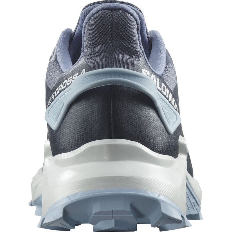 Neu Eingetroffen Salomon Damen Trailrunningschuhe SHOES SUPERCROSS 4 W - Grisaille/Weiß/Kaschmirblau