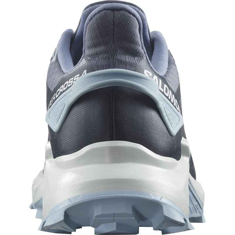 Neu Eingetroffen Salomon Damen Trailrunningschuhe SHOES SUPERCROSS 4 W - Grisaille/Weiß/Kaschmirblau