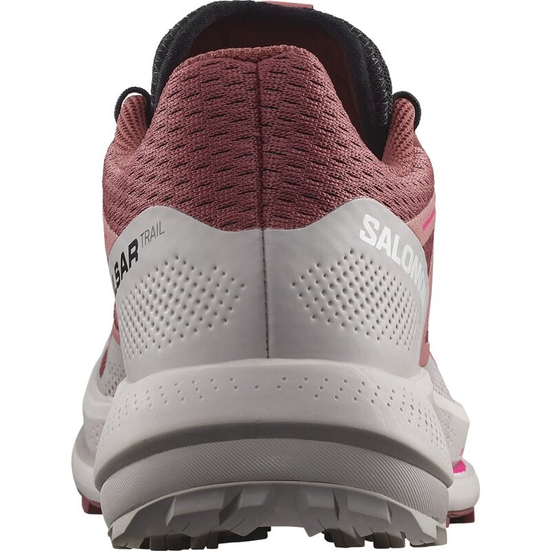 Neu Eingetroffen Salomon Damen Trailrunningschuhe SHOES PULSAR TRAIL W - Kuhhaut/Rosenasche/Pink Glo