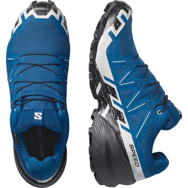 Neu Eingetroffen Salomon Herren Trailrunningschuhe SHOES SPEEDCROSS 6 GTX - Poseidon/Schwarz/Lunar Rock