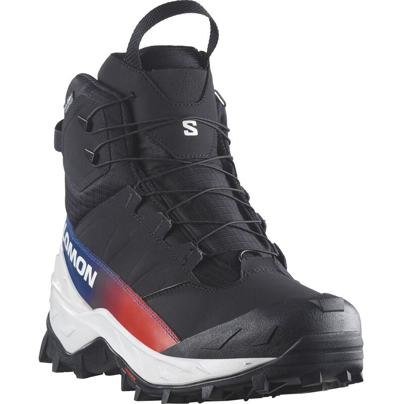 Neu Eingetroffen Salomon Herren Trekkingsandale SHOES CROSSTRAK POWDER WP EQUIPE - Schwarz/Schwarz/Schwarz