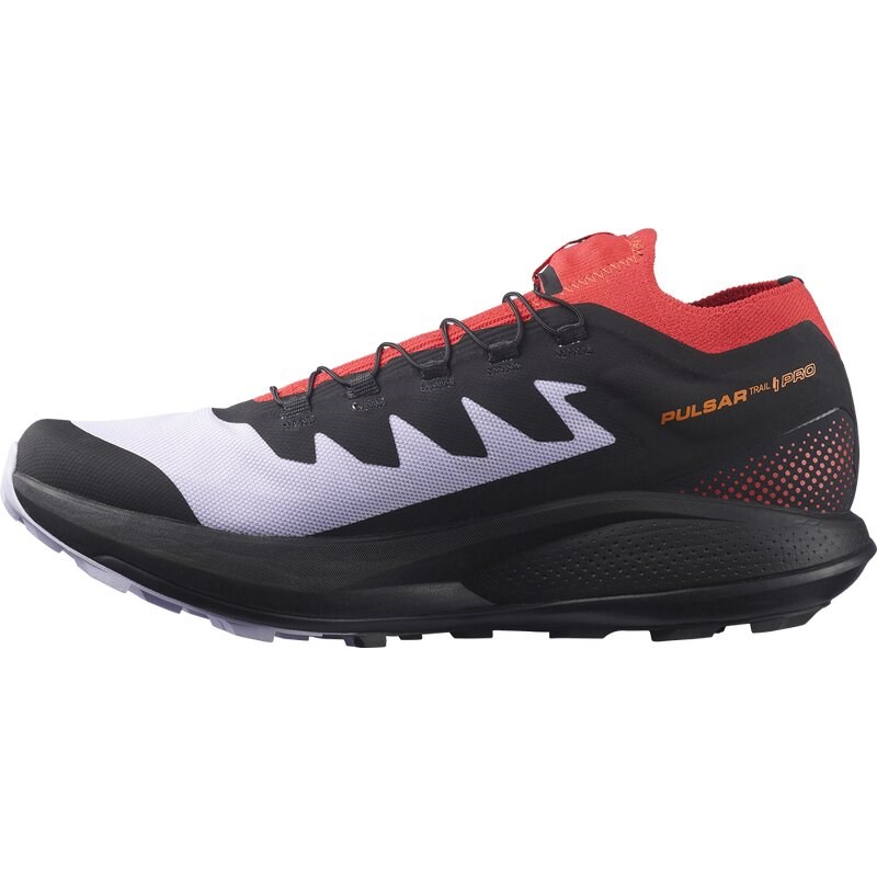 Neu Eingetroffen Salomon Herren Trailrunningschuhe SHOES PULSAR - Purpurheide/Mohnrot/Schwarz