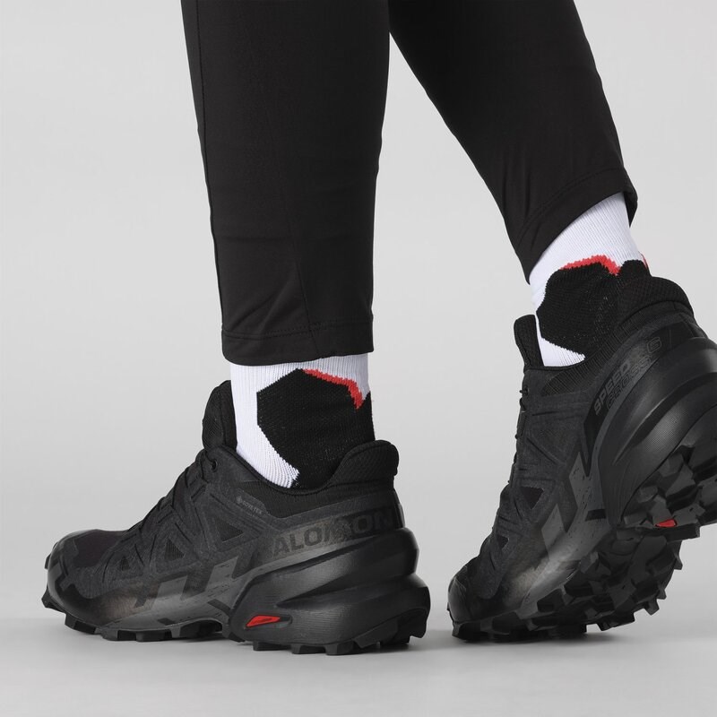 Neu Eingetroffen Salomon Damen Trailrunningschuhe SHOES SPEEDCROSS 6 GTX W - Schwarz/Schwarz/Phantom