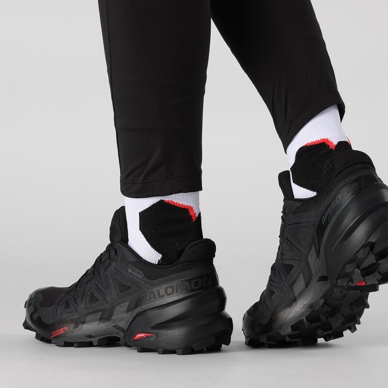 Neu Eingetroffen Salomon Damen Trailrunningschuhe SHOES SPEEDCROSS 6 GTX W - Schwarz/Schwarz/Phantom