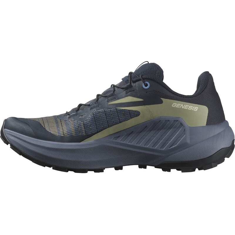 Neu Eingetroffen Salomon Damen Trailrunningschuhe SHOES GENESIS W - Carbon/Grisaille/Aloe Wash