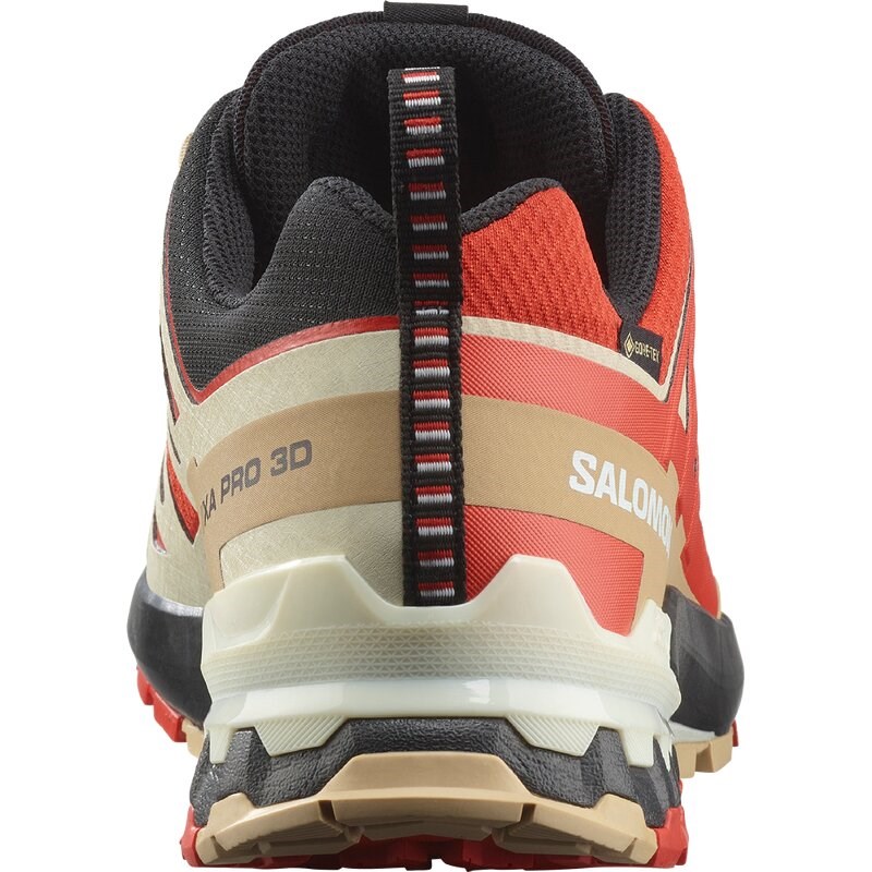 Neu Eingetroffen Salomon Herren Trailrunningschuhe SHOES XA PRO 3D V9 GTX - Aurorarot/Safari/Weiß