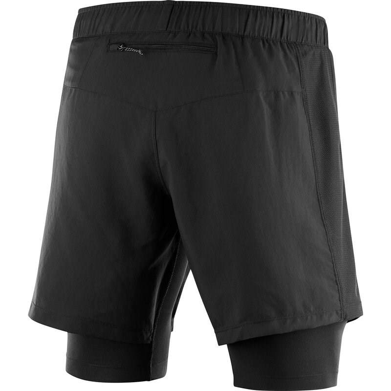 Neu Eingetroffen Salomon Herren Shorts AGILE TWINSKIN SHORT - Schwarz