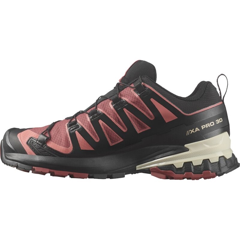 Neu Eingetroffen Salomon Damen Trailrunningschuhe SHOES XA PRO 3D V9 GTX W - Kuhhaut/Schwarz/Verblasstes Rosa