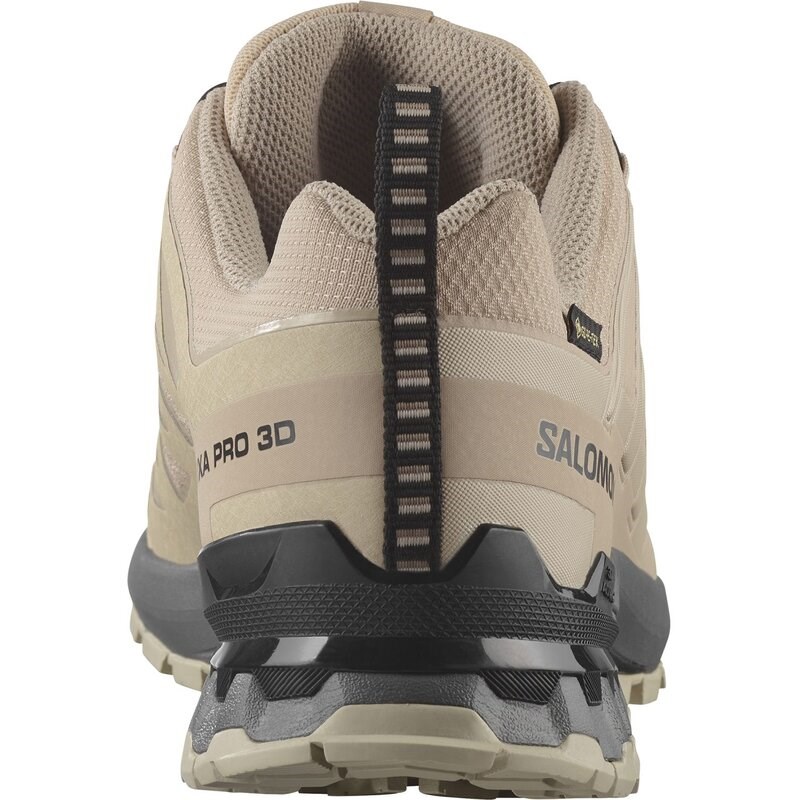 Neu Eingetroffen Salomon Herren Trailrunningschuhe SHOES XA PRO 3D V9 GTX - Oxford Tan/Castlerock/Schwarz