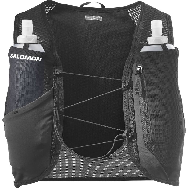 Neu Eingetroffen Salomon Rucksack GRVL SKIN 4 SET - SCHWARZ