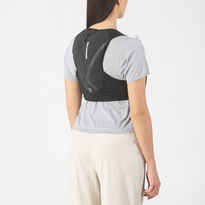 Neu Eingetroffen Salomon Rucksack GRVL SKIN 4 SET - SCHWARZ