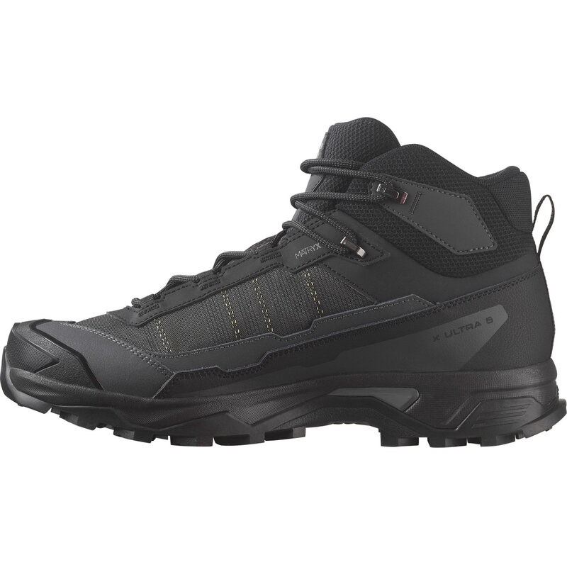 Neu Eingetroffen Salomon Herren Multifunktionsstiefel SHOES X ULTRA 5 MID GTX - Schwarz/Asphalt/Castlerock