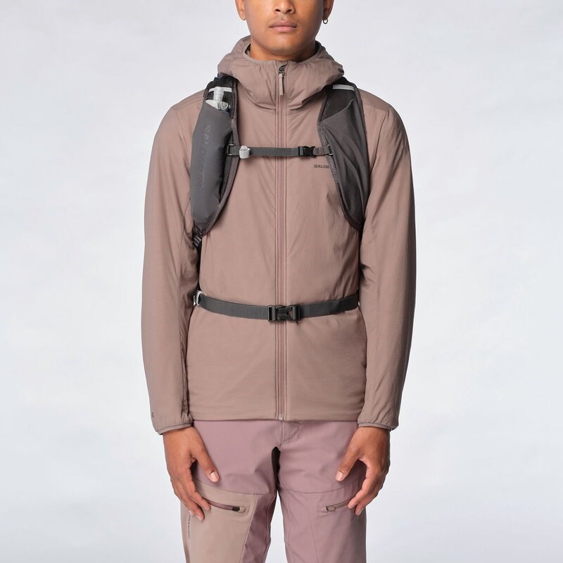 Neu Eingetroffen Salomon Rucksack AEROTREK 20 - Anthracite / Nine Iron / ALLOY