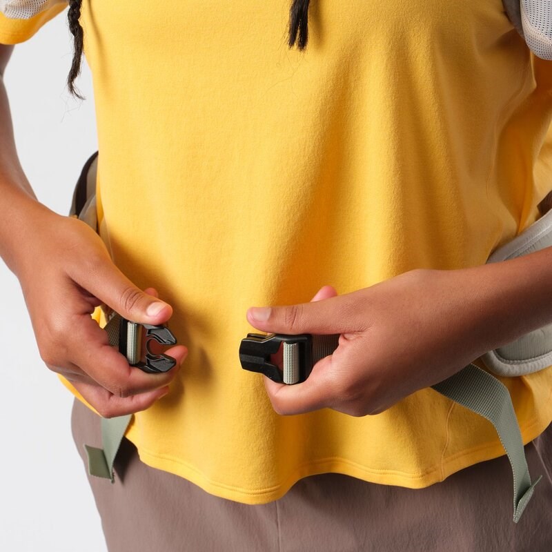 Neu Eingetroffen Salomon Rucksack AEROTREK 28 WOMEN - Seegras/Silberwolke/Eisen 9