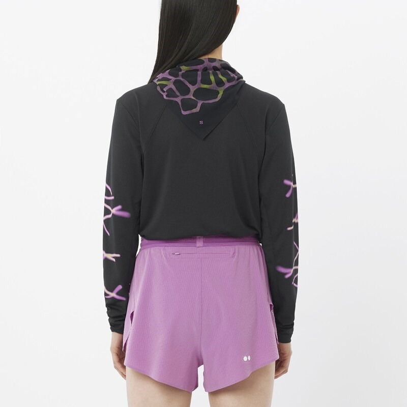 Neu Eingetroffen Salomon Damen T-Shirt SHAKEout CORE - TIEFSCHWARZ