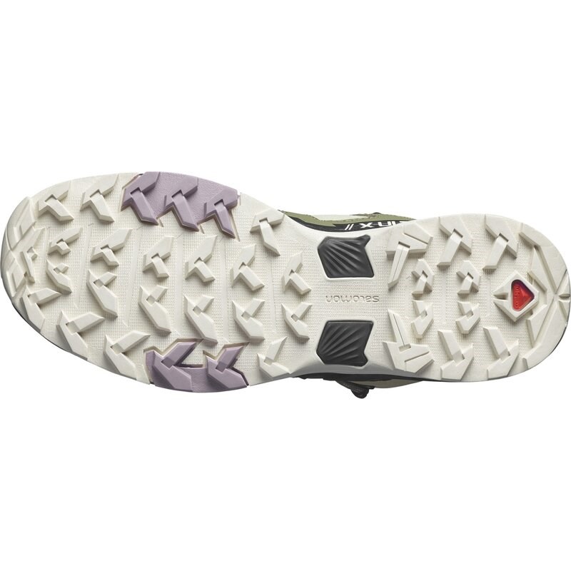 Neu Eingetroffen Salomon Damen Multifunktionsstiefel SHOES X ULTRA 4 MID GTX W - Alfalfa/Tiefgrünes Flechtengrün/Mandel Mi 000