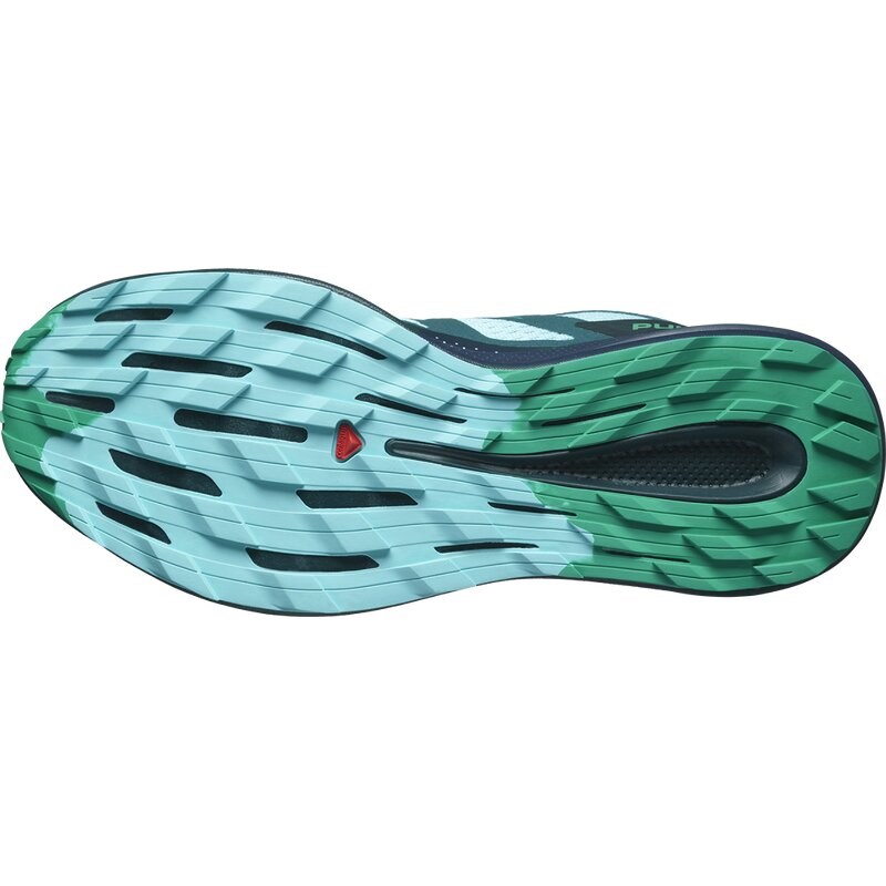 Neu Eingetroffen Salomon Herren Trailrunningschuhe SHOES PULSAR TRAIL - Blaue Strahlkraft/Kohlenstoff/Smaragd