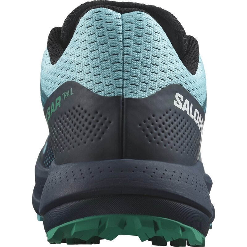 Neu Eingetroffen Salomon Herren Trailrunningschuhe SHOES PULSAR TRAIL - Blaue Strahlkraft/Kohlenstoff/Smaragd