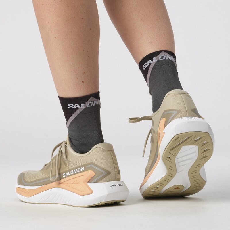 Neu Eingetroffen Salomon Damen Laufschuhe SHOES DRX BLISS W - Safari/Cantaloupe/Weiß