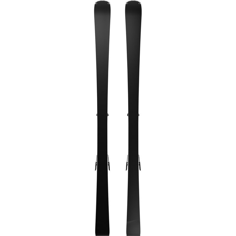 Neu Eingetroffen Salomon Herren All-Mountain Ski E - Schwarz/Neonrot/Chrom