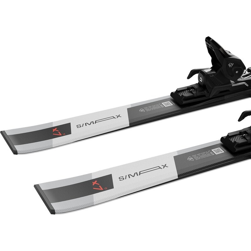 Neu Eingetroffen Salomon Herren All-Mountain Ski E - Schwarz/Neonrot/Chrom