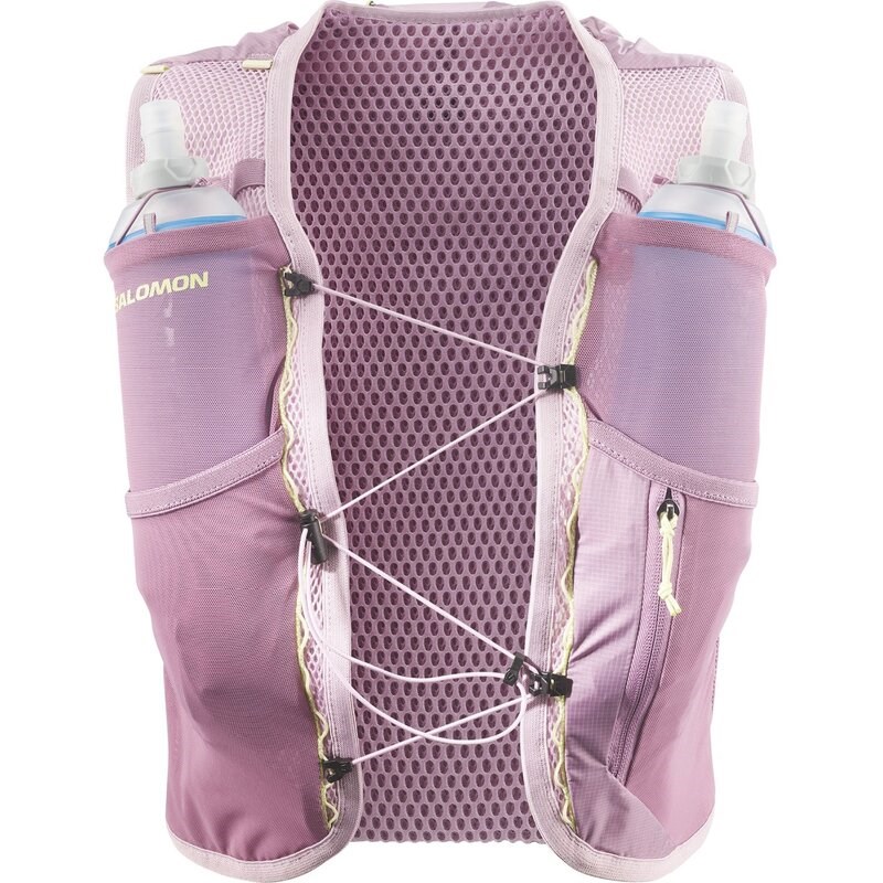 Neu Eingetroffen Salomon Rucksack ACTIVE SKIN - DUNKLE ORCHIDEE/MORGENROSA/SCHMETTERLING