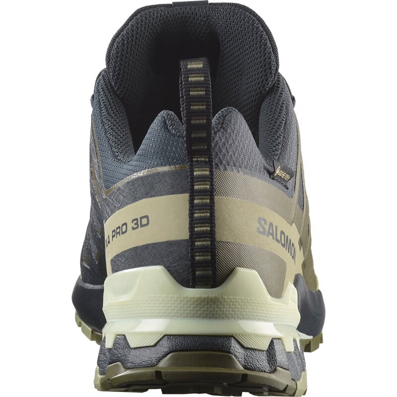 Neu Eingetroffen Salomon Herren Trailrunningschuhe SHOES XA PRO 3D V9 GTX - Tinte/Olivennacht/Aloe Wash