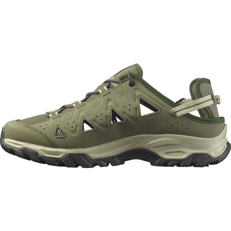 Neu Eingetroffen Salomon Herren Freizeitschuhe SHOES ALHAMA - Tiefes Flechtengrün/Asphalt/Schwarz