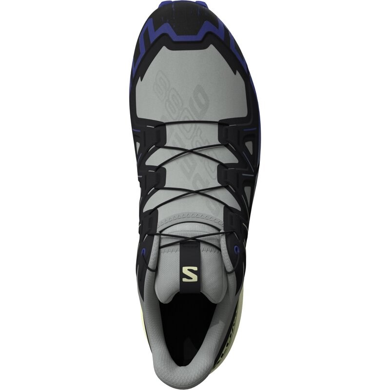 Neu Eingetroffen Salomon Herren Trailrunningschuhe SHOES SPEEDCROSS 6 GTX Wrought - Schmiedeeisen/Clematis Blau/Scharfes Grün