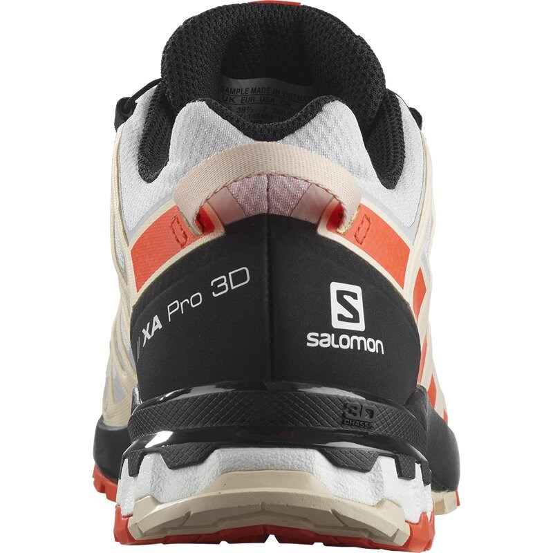Neu Eingetroffen Salomon Damen Trailrunningschuhe SHOES XA PRO 3D v8 GTX W - Mondfelsen/Kirschtomate/Sonnenkuss