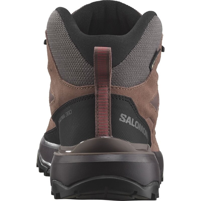 Neu Eingetroffen Salomon Damen Multifunktionsstiefel SHOES X ULTRA 360 LTR MID GTX W - Pfefferkorn/Cognac/Heiße Koralle