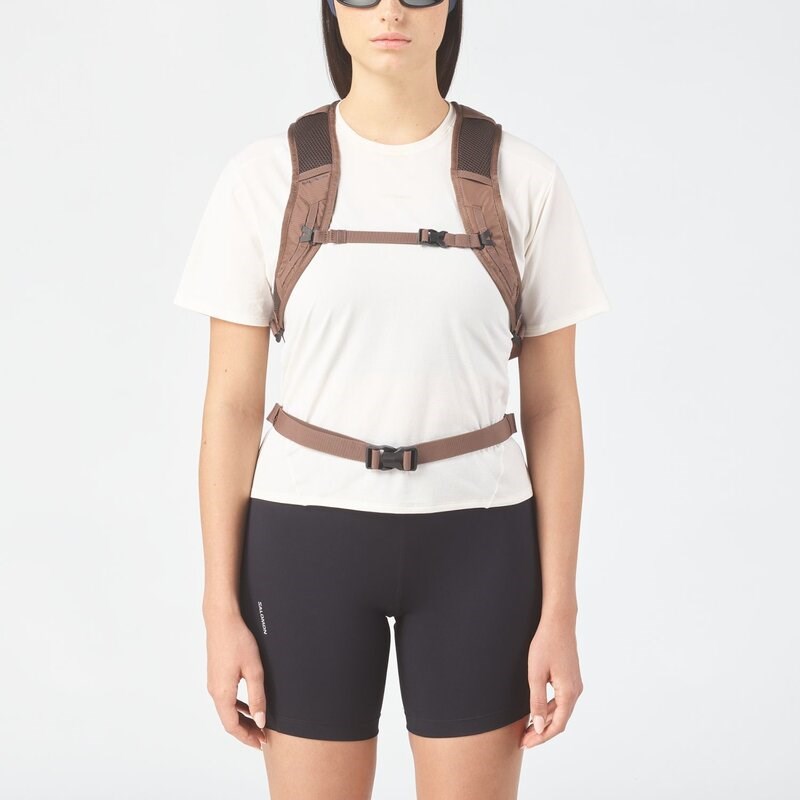 Neu Eingetroffen Salomon Kleintasche TRAILBLAZER - MUSTANG / Black Coffee