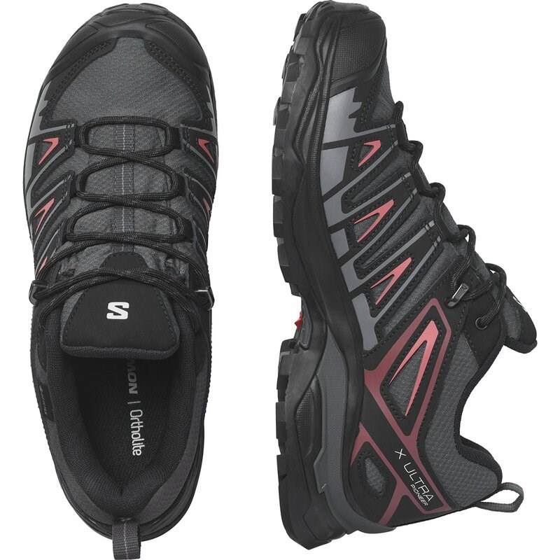 Neu Eingetroffen Salomon Damen Multifunktionsschuhe SHOES X ULTRA PIONEER GTX W - Magnet/Schwarz/Teerose