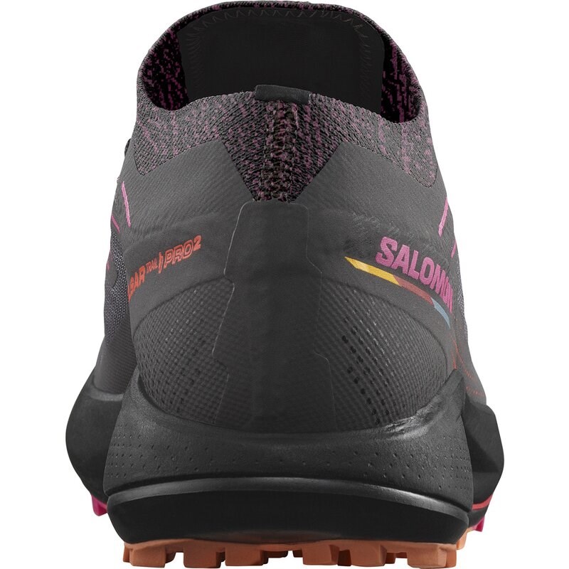 Neu Eingetroffen Salomon Herren Trailrunningschuhe SHOES PULSAR TRAIL 2 - Pflaumenkätzchen/Schwarz/Pink Glo