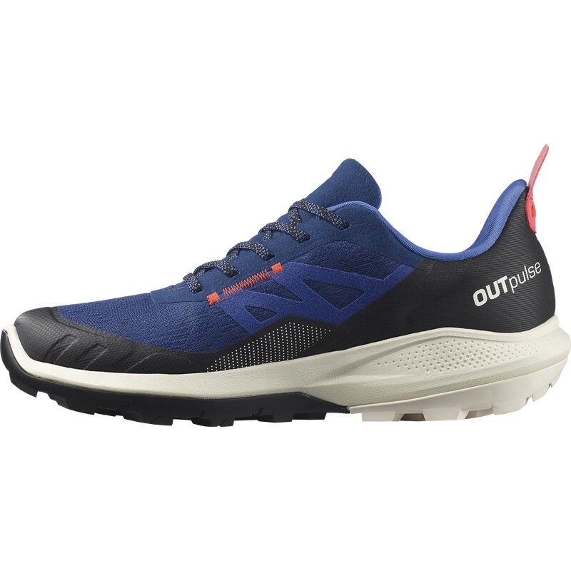 Neu Eingetroffen Salomon Herren Multifunktionsschuhe SHOES OUTpulse GTX Estate - Estate-Blau/Vanilleeis/Mohnrot