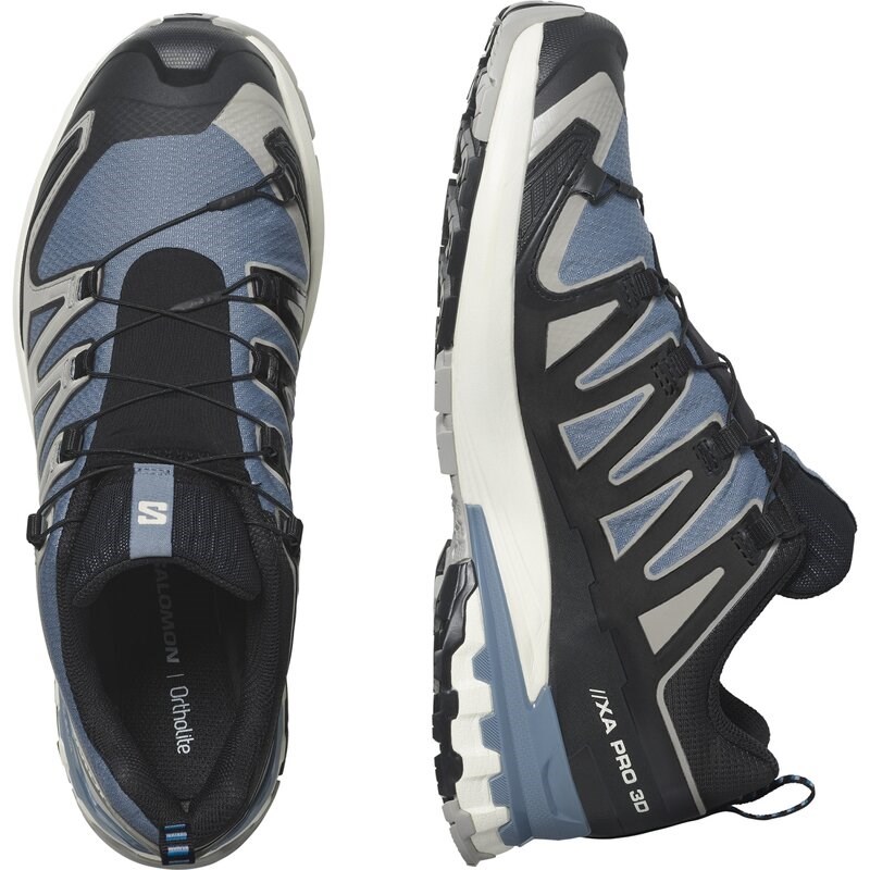 Neu Eingetroffen Salomon Herren Trailrunningschuhe SHOES XA PRO 3D V9 GTX - Feuerstein/Schwarz/Geistergrau