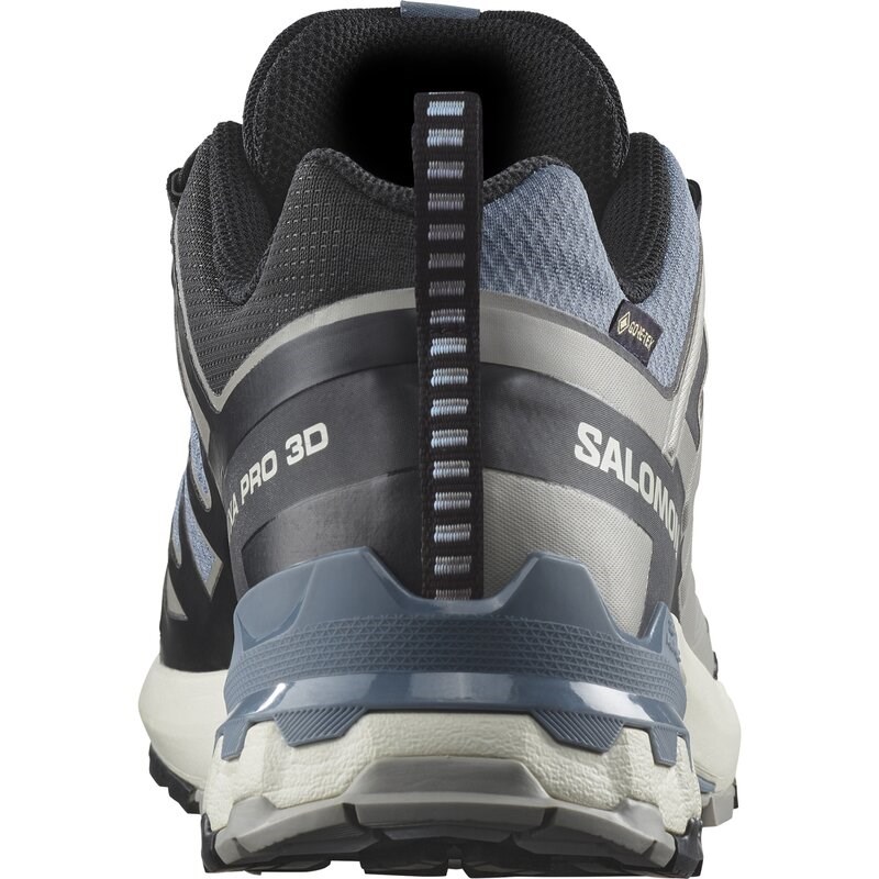 Neu Eingetroffen Salomon Herren Trailrunningschuhe SHOES XA PRO 3D V9 GTX - Feuerstein/Schwarz/Geistergrau