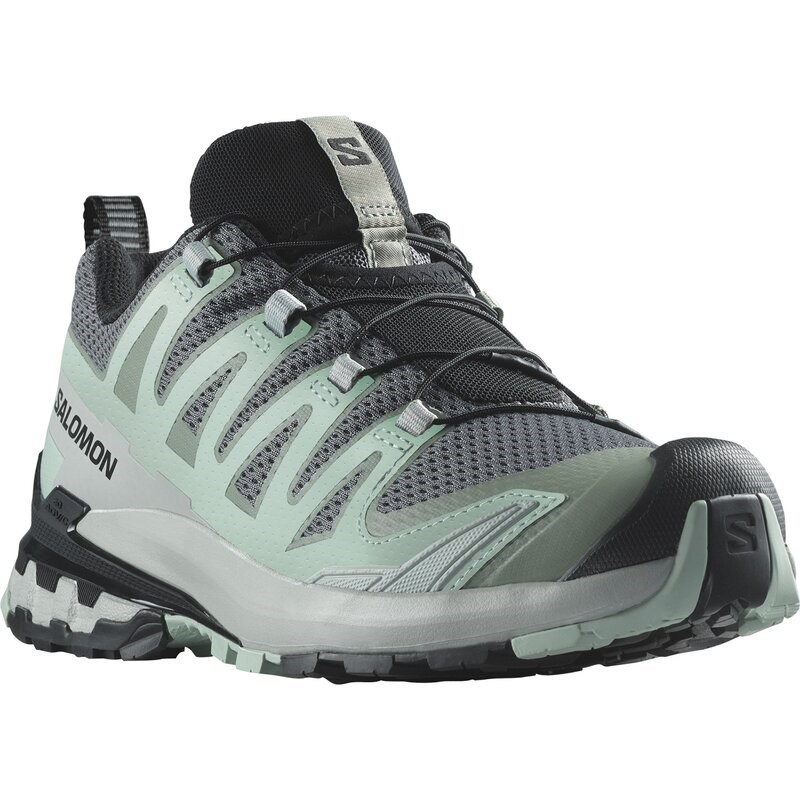 Neu Eingetroffen Salomon Damen Trailrunningschuhe SHOES XA PRO 3D V9 W - Stiller Schatten/Lilie Pad/Blue Haze