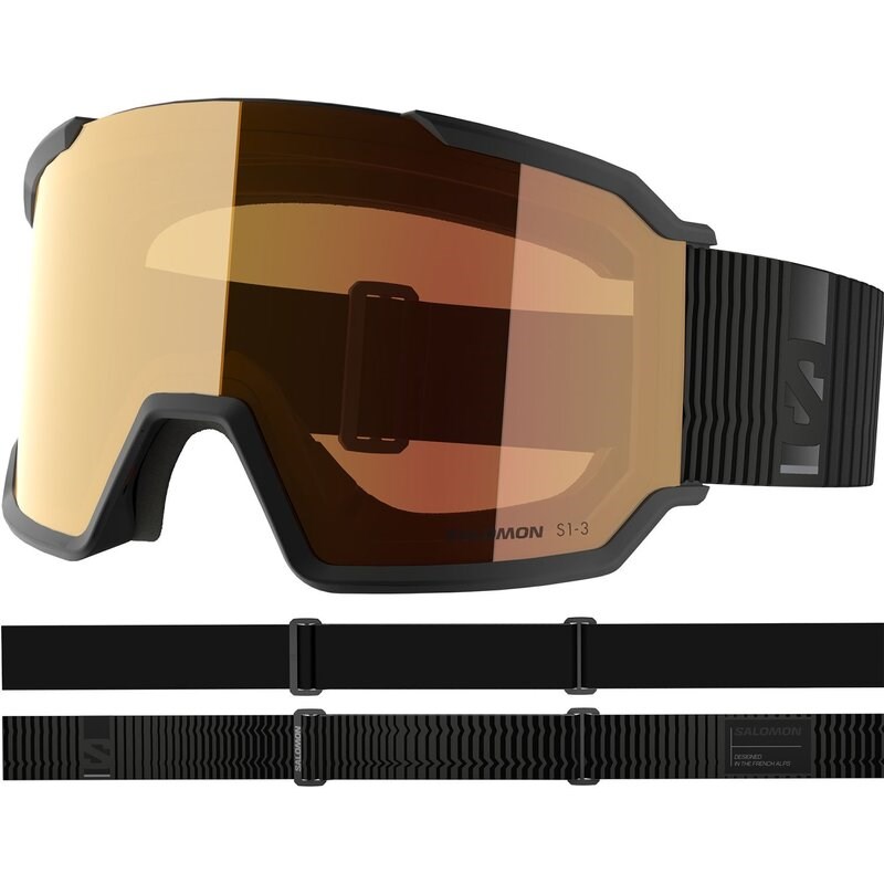Neu Eingetroffen Salomon Herren Brille GOGGLES - Schwarz