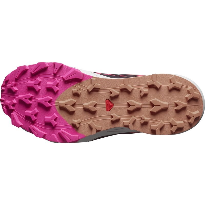 Neu Eingetroffen Salomon Damen Laufschuhe SHOES THUNDERCROSS W - Pflaumenkätzchen/Schwarz/Pink Glo