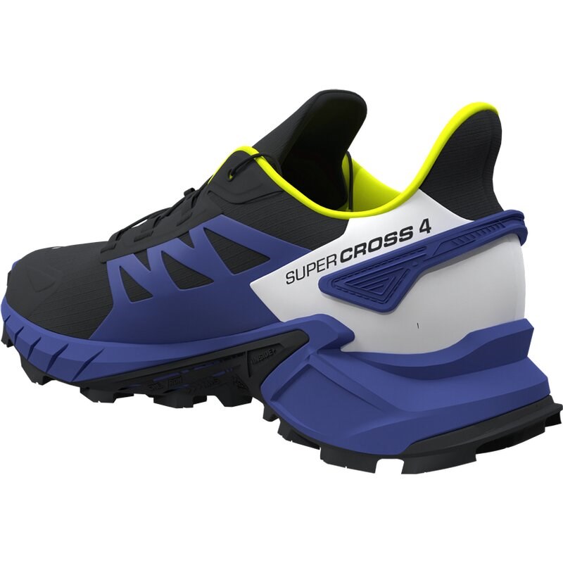 Neu Eingetroffen Salomon Herren Trailrunningschuhe SHOES SUPERCROSS 4 GTX - Schwarz/Surf the Web/Sicherheitsgelb