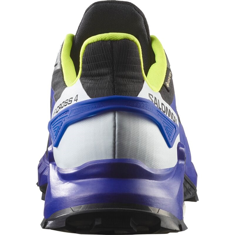 Neu Eingetroffen Salomon Herren Trailrunningschuhe SHOES SUPERCROSS 4 GTX - Schwarz/Surf the Web/Sicherheitsgelb
