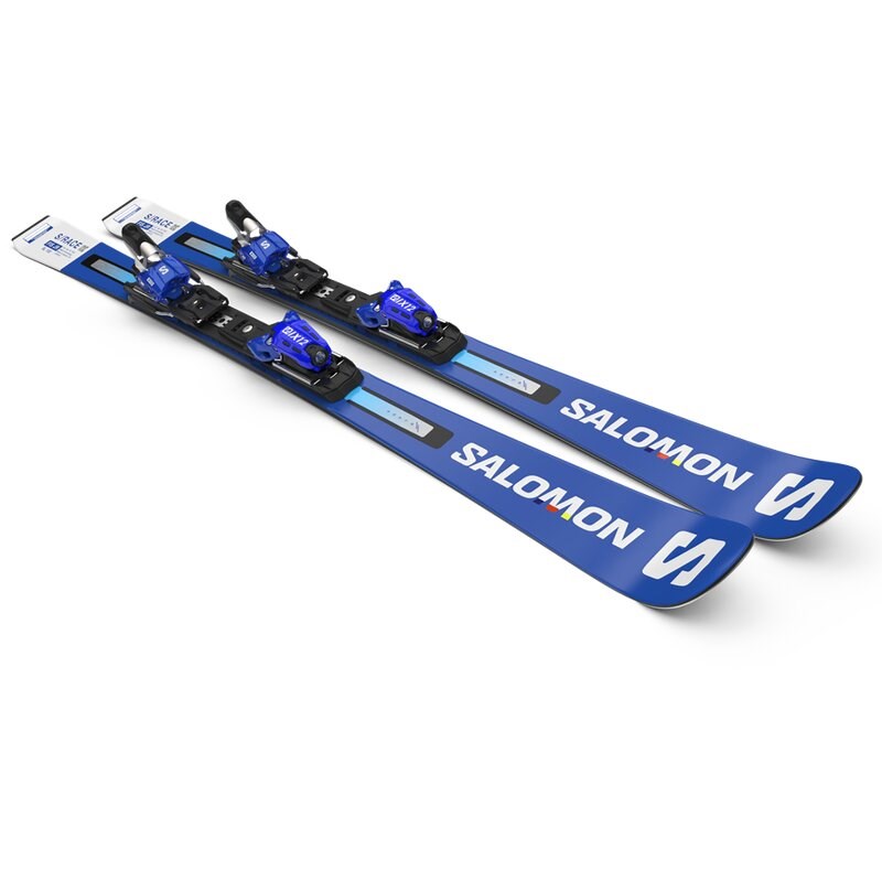 Neu Eingetroffen Salomon Kinder Racing Ski NX - Rennblau/Weiß