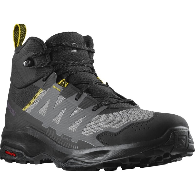 Neu Eingetroffen Salomon Herren Multifunktionsstiefel SHOES ARDENT MID GTX - Schwarz/Magnet/Empire Yellow