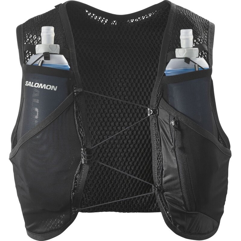 Neu Eingetroffen Salomon Rucksack ACTIVE SKIN 4 SET - SCHWARZ / METALL