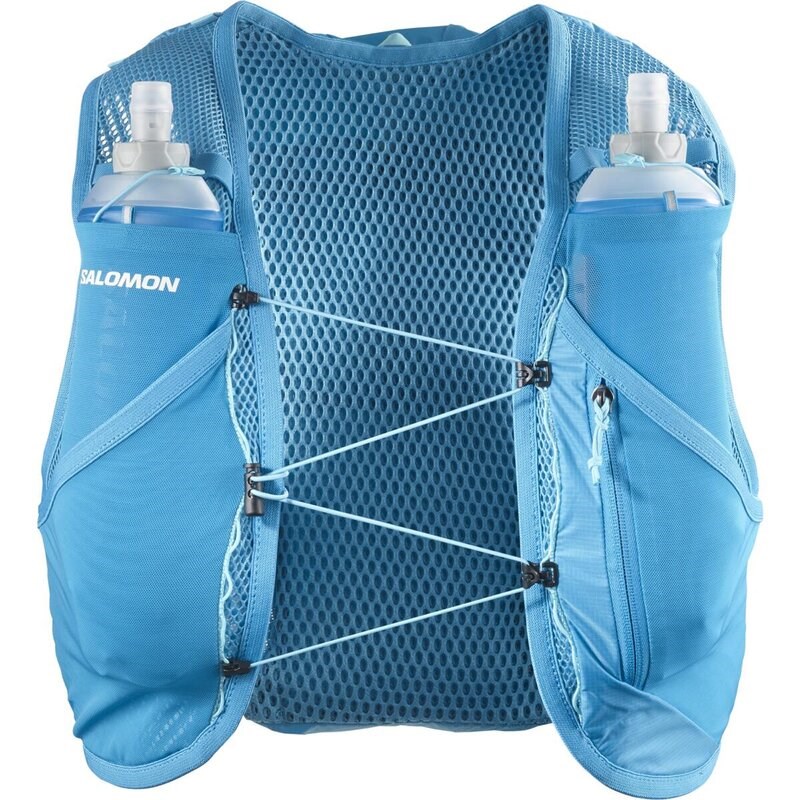 Neu Eingetroffen Salomon Rucksack ACTIVE SKIN 8 SET BLUE - BLAUE DANUBE/Blue Curaçao