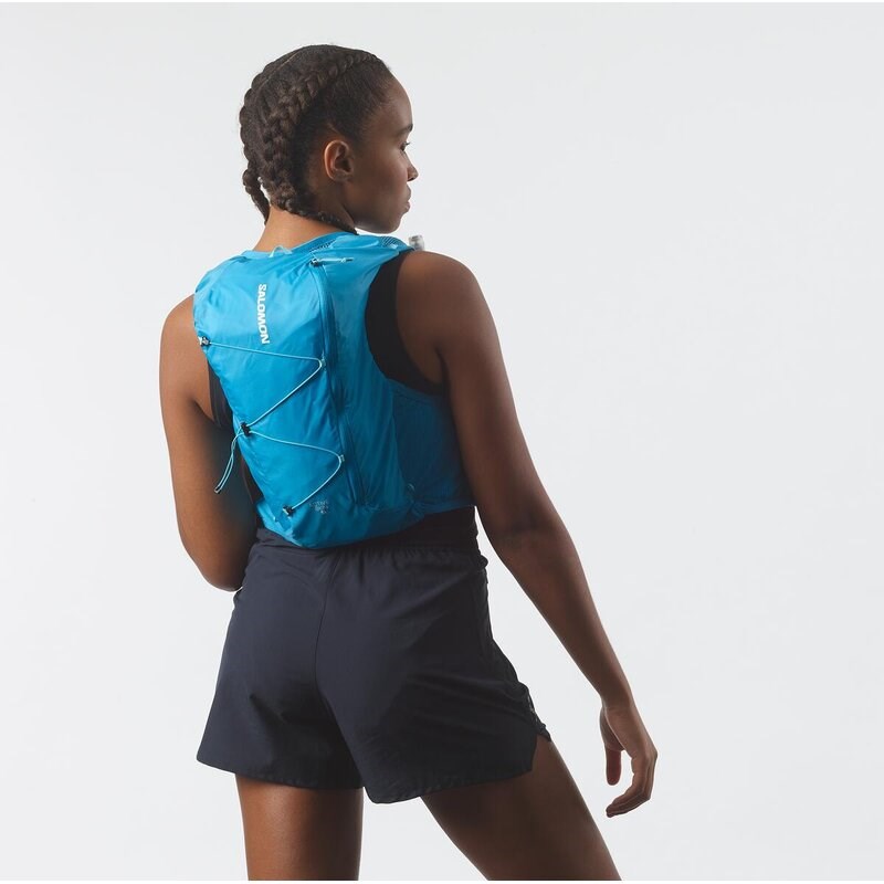 Neu Eingetroffen Salomon Rucksack ACTIVE SKIN 8 SET BLUE - BLAUE DANUBE/Blue Curaçao