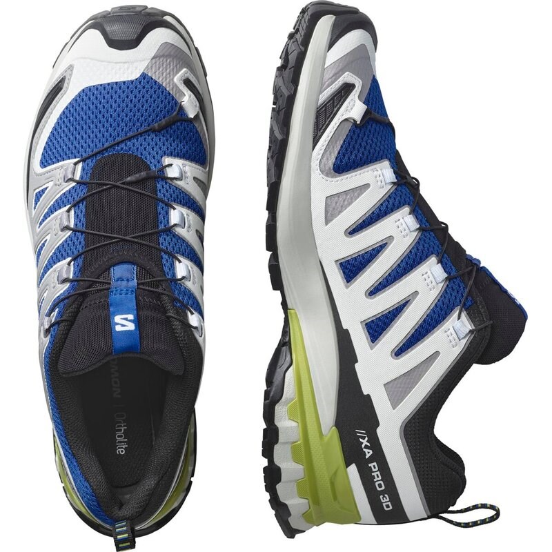 Neu Eingetroffen Salomon Herren Trailrunningschuhe SHOES XA PRO 3D V9 - Nautisches Blau/Legierung/Dunkle Zitrone
