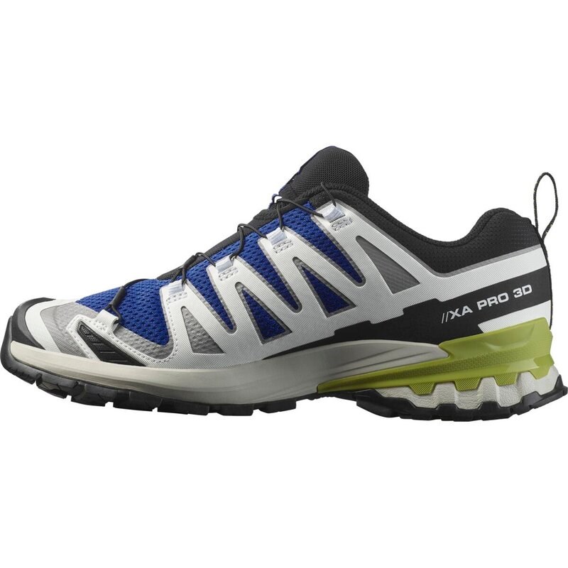 Neu Eingetroffen Salomon Herren Trailrunningschuhe SHOES XA PRO 3D V9 - Nautisches Blau/Legierung/Dunkle Zitrone